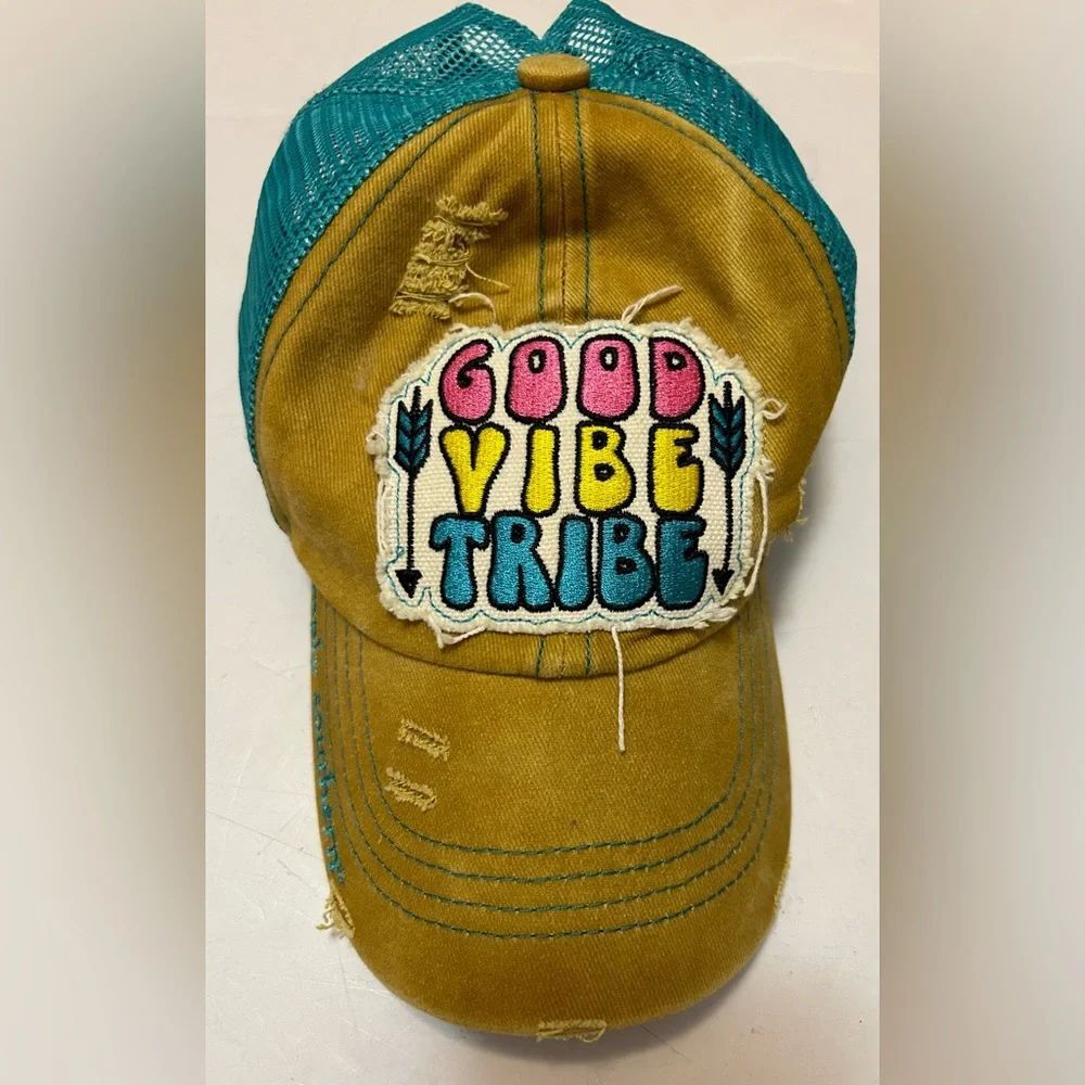Simply Southern “Good Vibe Tribe” multicolor cap